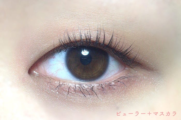 ビューラー+マスカラ後/@meiku_16hitoe