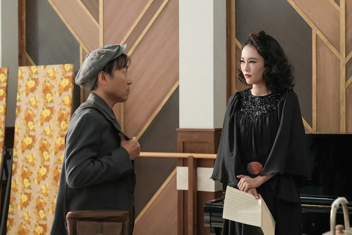 みのすけ、菊池凛子「ブギウギ」第100話(C)NHK