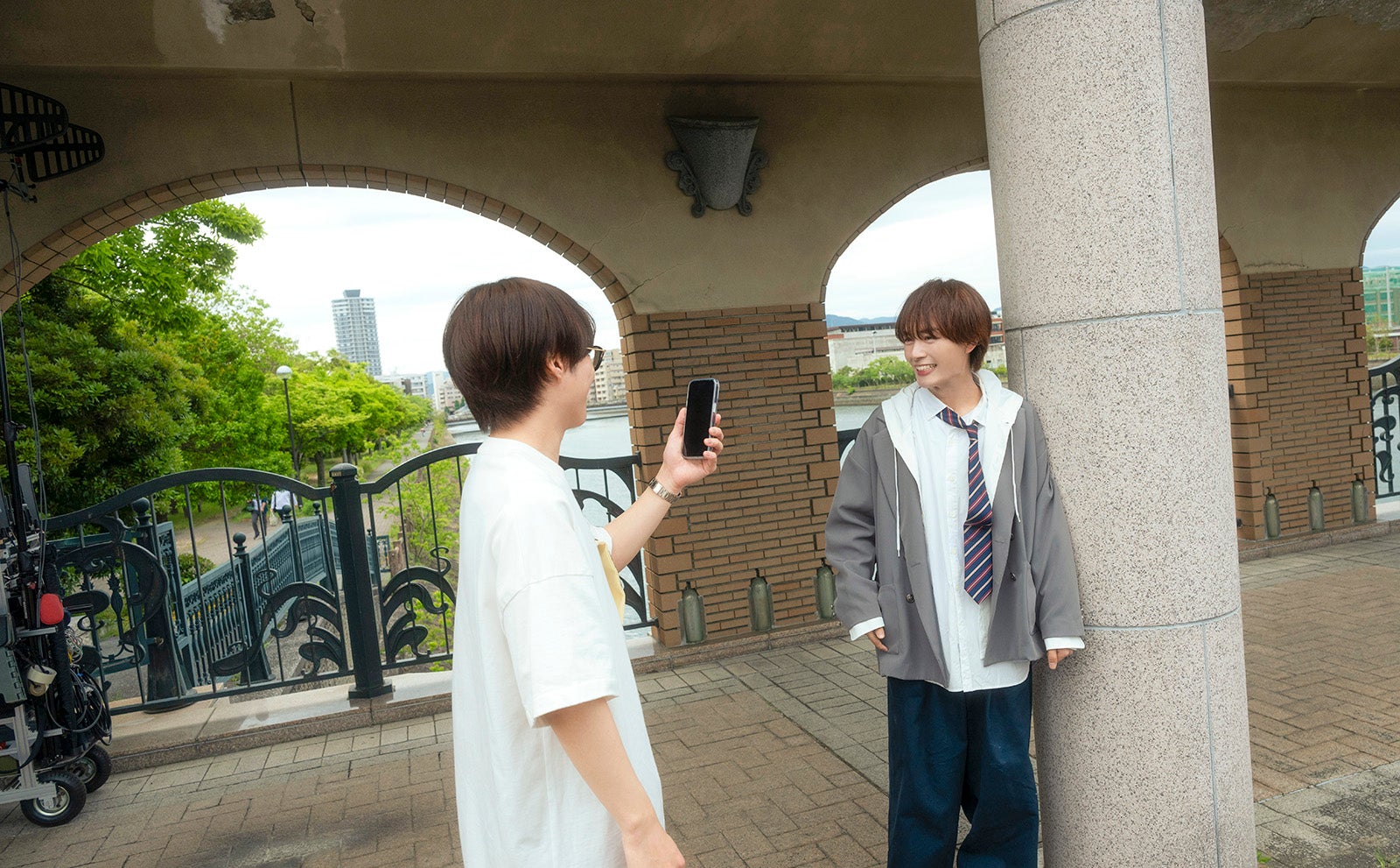 大橋和也、大西流星（C）2024「恋を知らない僕たちは」製作委員会（C）水野美波／集英社