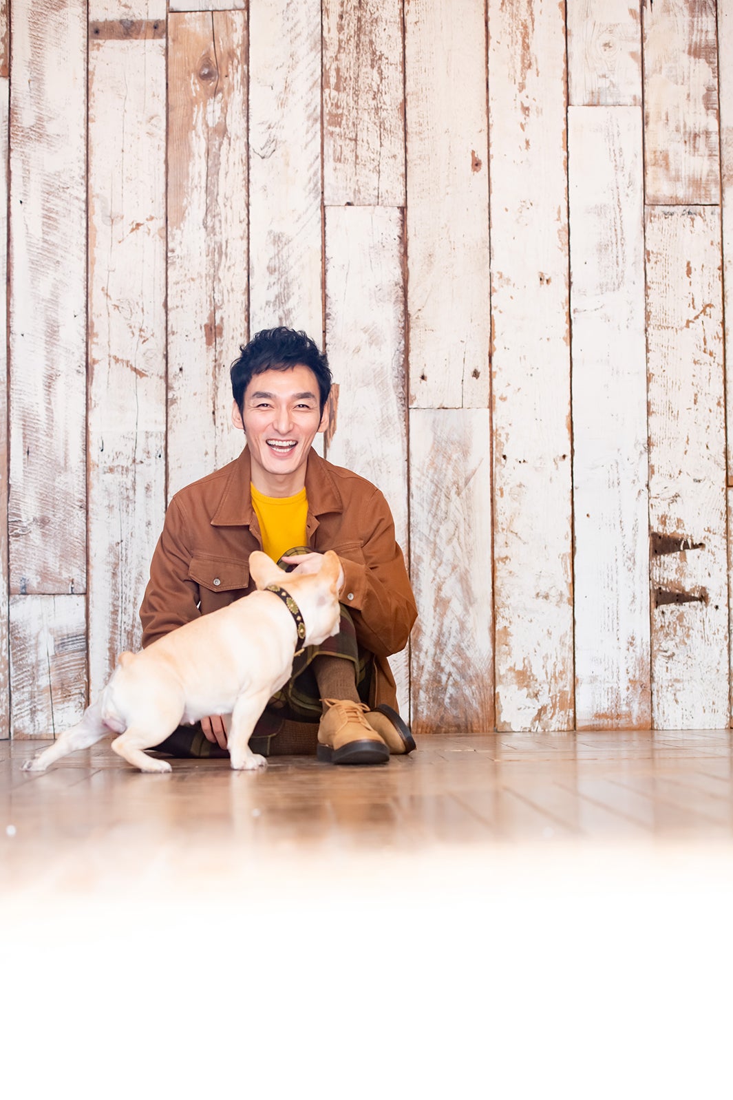 草なぎ剛＆クルミちゃん（画像提供：主婦と生活社）