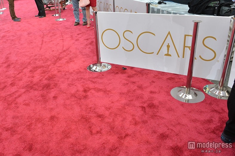 第87回アカデミー賞、レッドカーペット会場準備の様子（米・ドルビー・シアター／画像：モデルプレス）