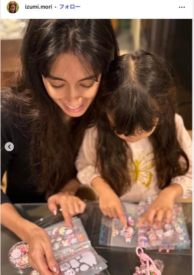 森泉Instagramより