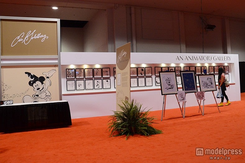 アニメーターズギャラリーのブース
