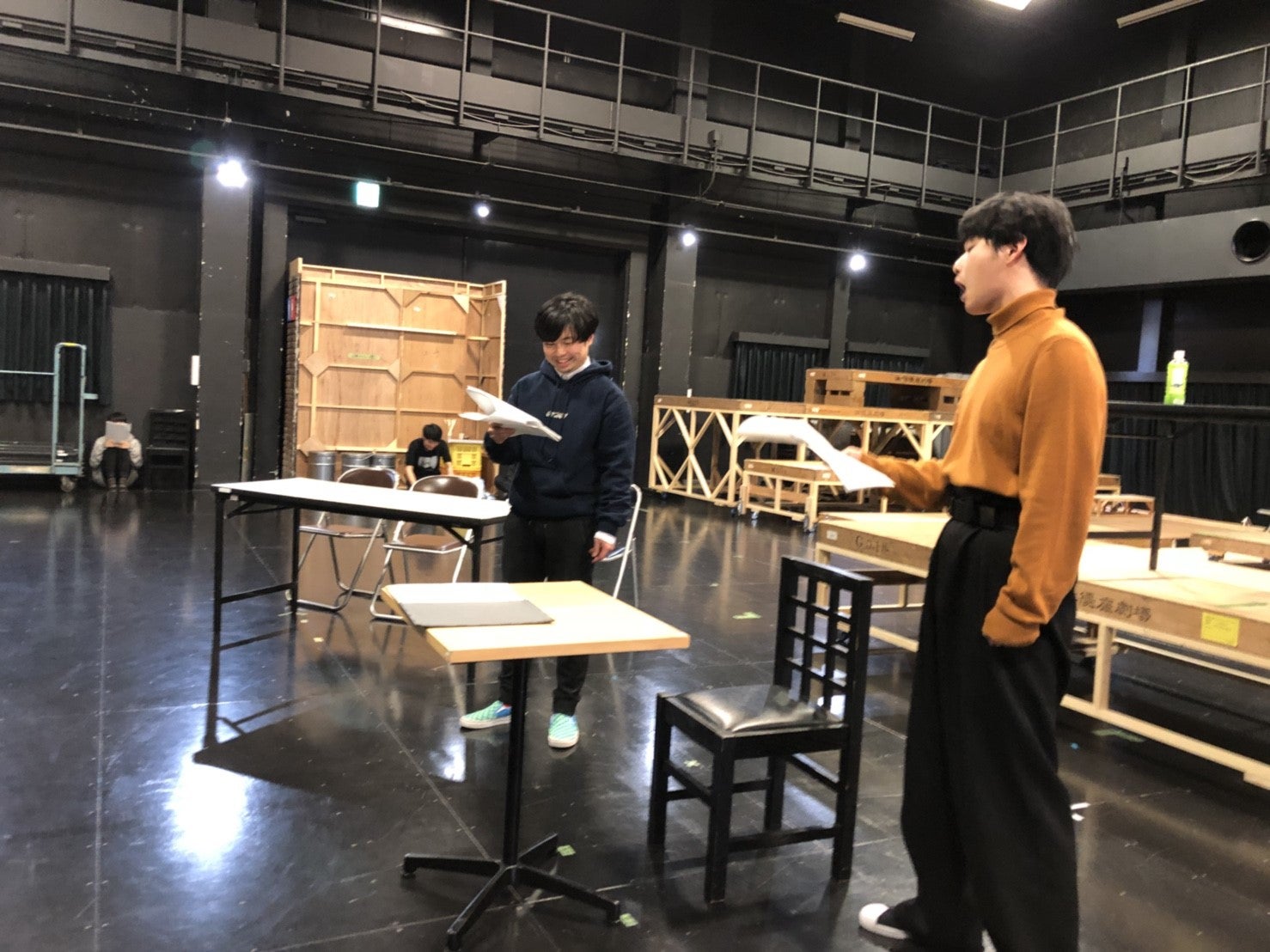 稽古風景（提供写真）