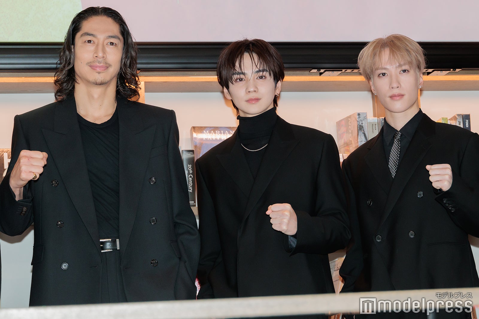 EXILE AKIRA、吉野北人、藤原樹（C）モデルプレス