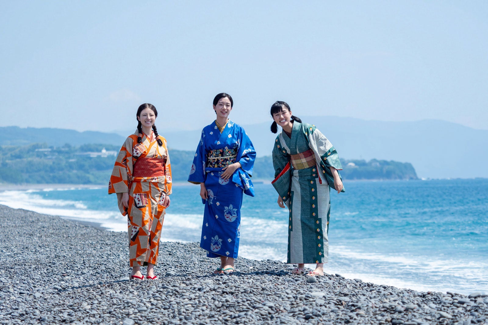 今田美桜、河合優実、原菜乃華「あんぱん」第14話（C）NHK