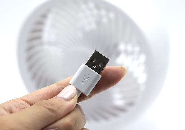 ダイソー　USB式サーキュレーター　USB