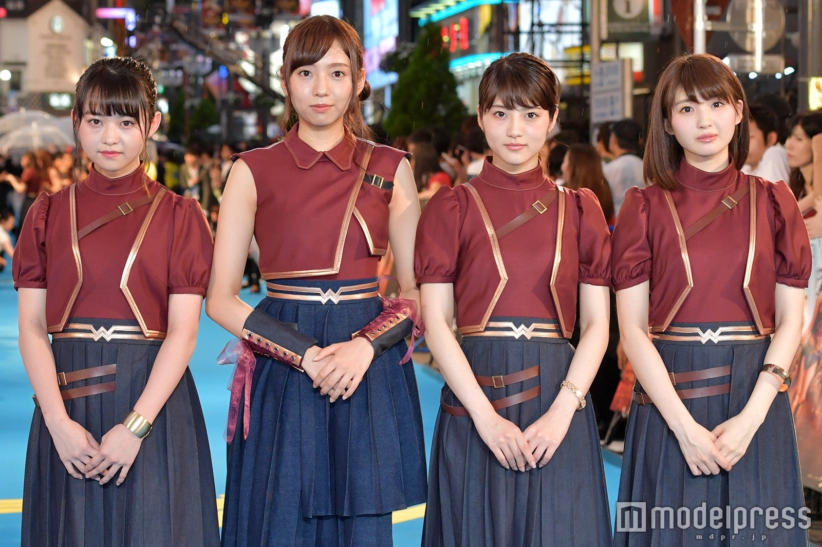 伊藤万理華、新内眞衣、若月佑美、井上小百合（C）モデルプレス