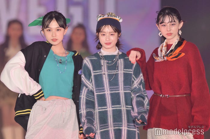 森崎美月、葛西杏也菜、石川花 (C)モデルプレス