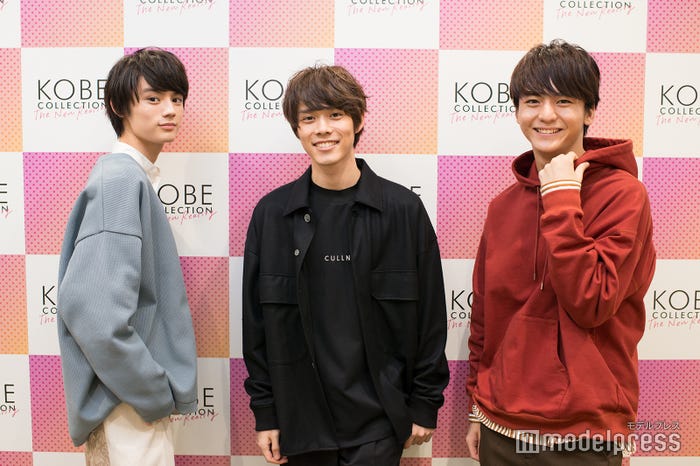 (左から)藤原大祐、細田佳央太、田川隼嗣 (C)モデルプレス