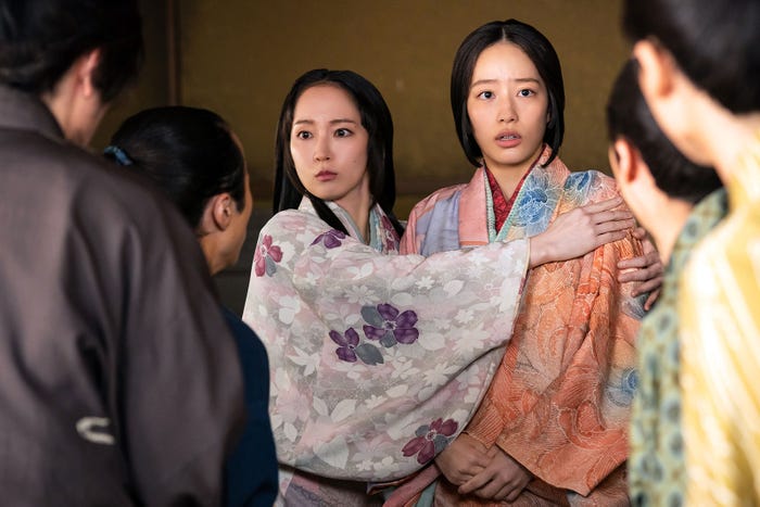吉岡里帆ら「豊臣兄弟!」第38話(C)NHK