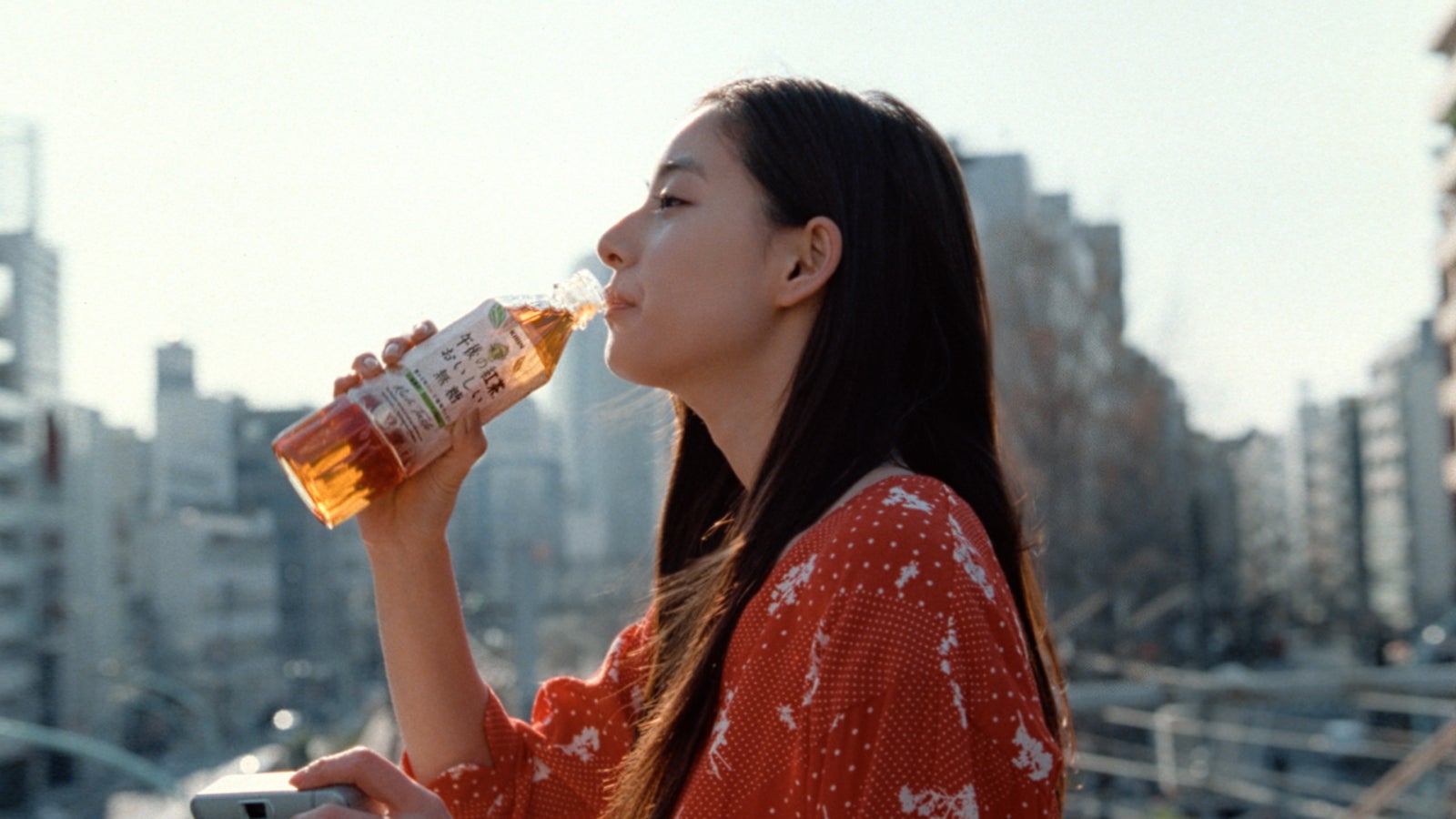 新木優子／新CMより（提供画像）