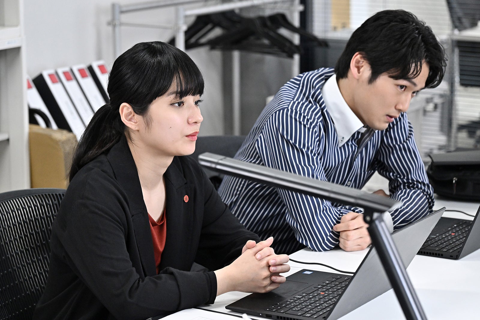 蒔田彩珠、中川大輔「リブート」第3話（C）TBS