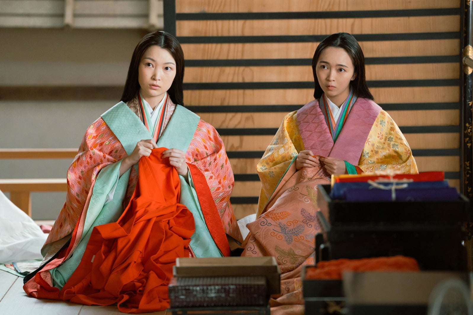 菅野莉央、羽惟「光る君へ」第33話（C）NHK