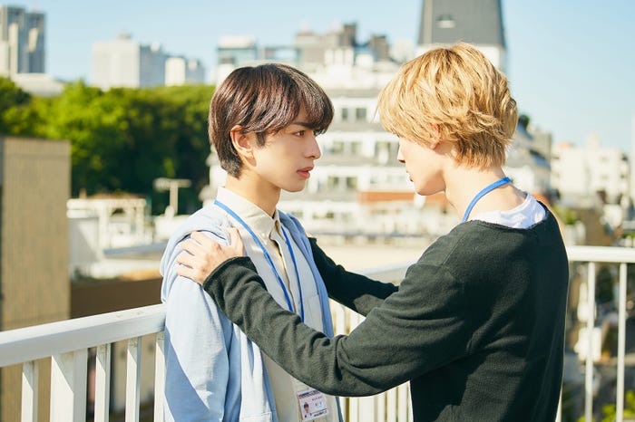 木村慧人、山中柔太朗 「飴色パラドックス」第5話より(C)「飴色パラドックス」製作委員会・MBS