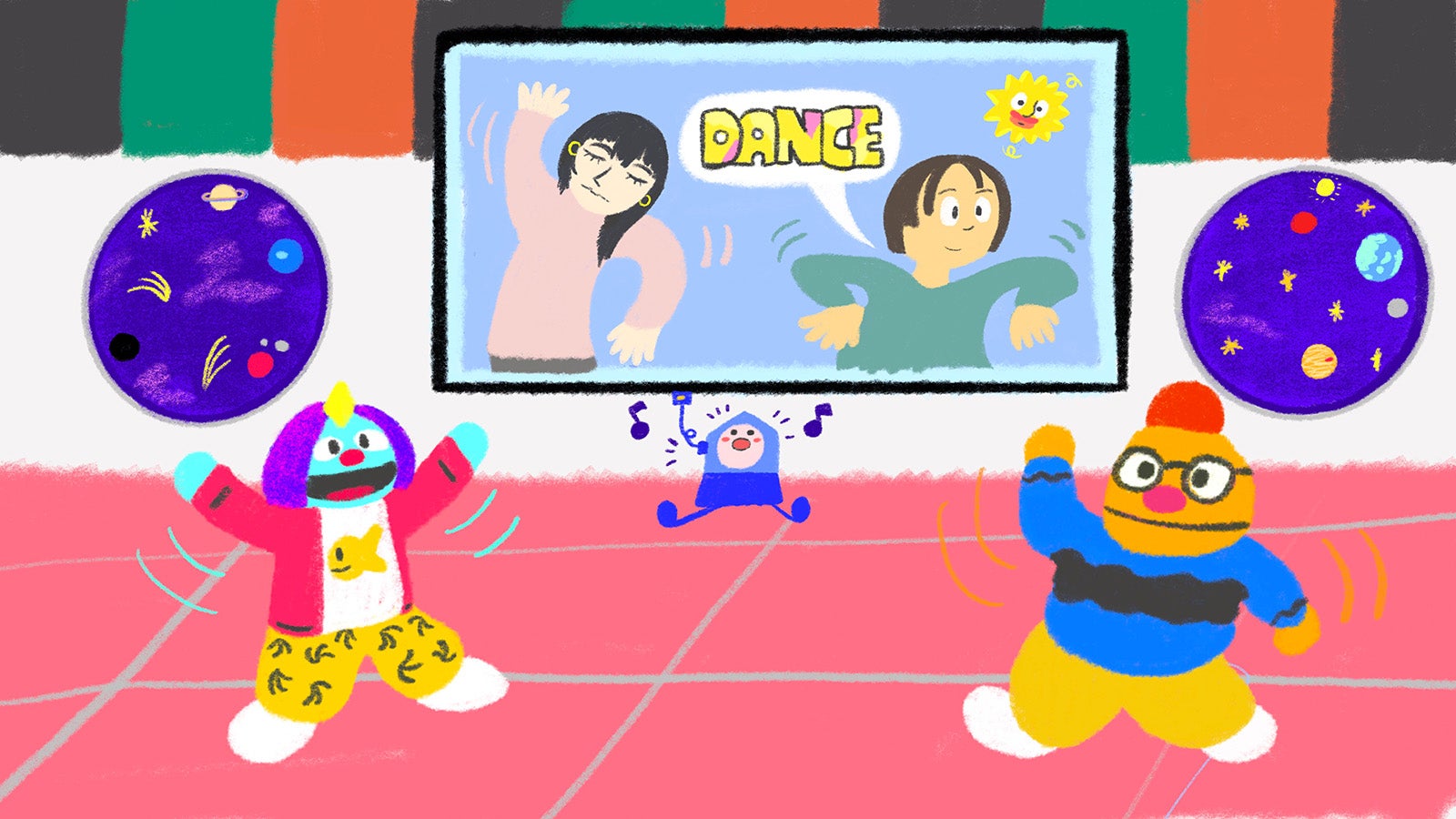 「ゾンターク～おどりのほし～」（C）NHK