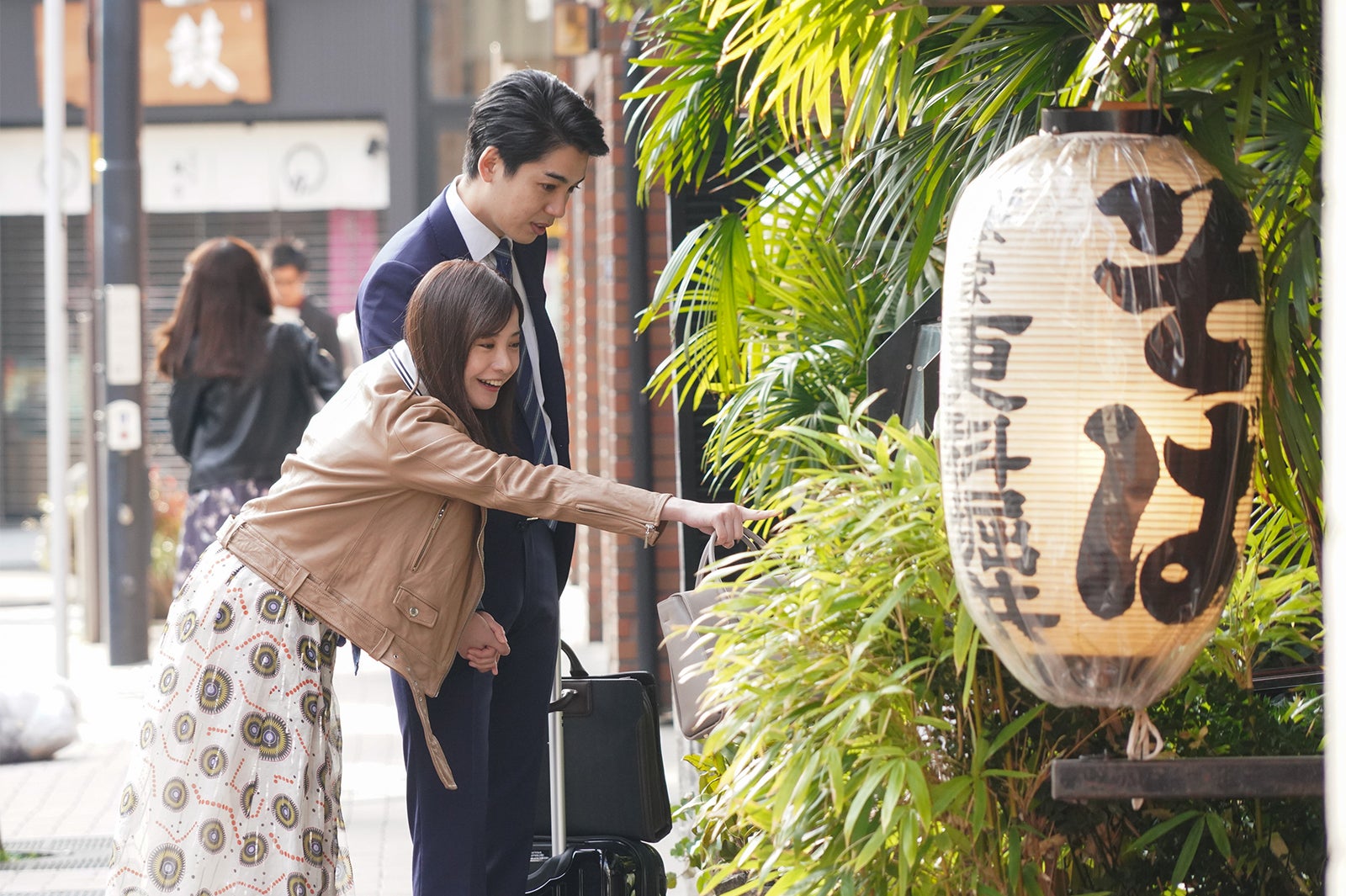 吉高由里子、大野拓朗／「正義のセ」第3話より（C）日本テレビ