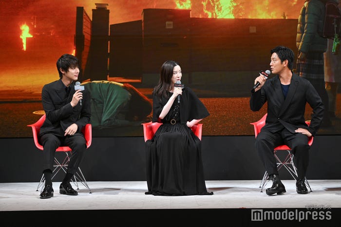 (左より)中川大志、永野芽郁、工藤阿須加(C)モデルプレス