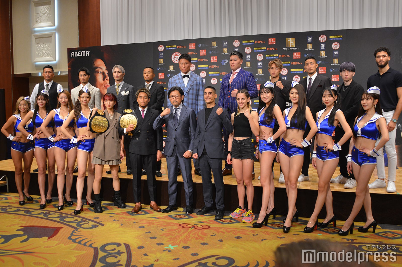 「ReBOOT～K-1 ReBIRTH～」大会の前日会見の模様（C）モデルプレス