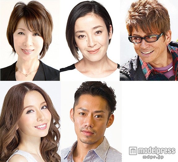 「第26回 ジュエリーベストドレッサー賞」受賞者（上段左から）伊藤蘭、宮沢りえ、哀川翔（下段左から）May J.、高橋大輔