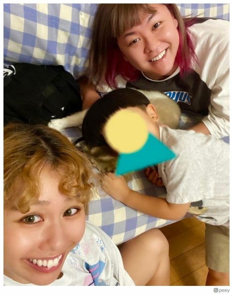 ぺえ、peco＆息子との3ショット公開 ryuchellら家族への思い語る「これからもこの家族の愛を近くで感じたい」