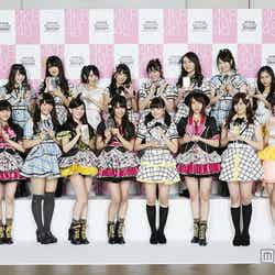 「第7回AKB48選抜総選挙」にて33～48位「ネクストガールズ」入りを果たしたメンバー（C）AKS【モデルプレス】