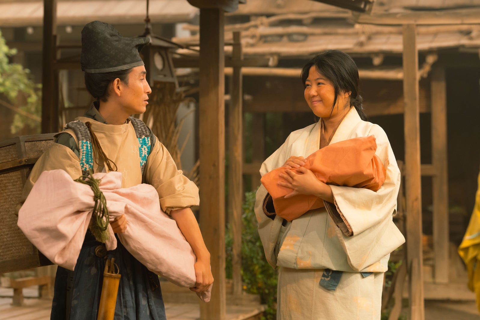 矢部太郎、蔵下穂波「光る君へ」第25話（C）NHK