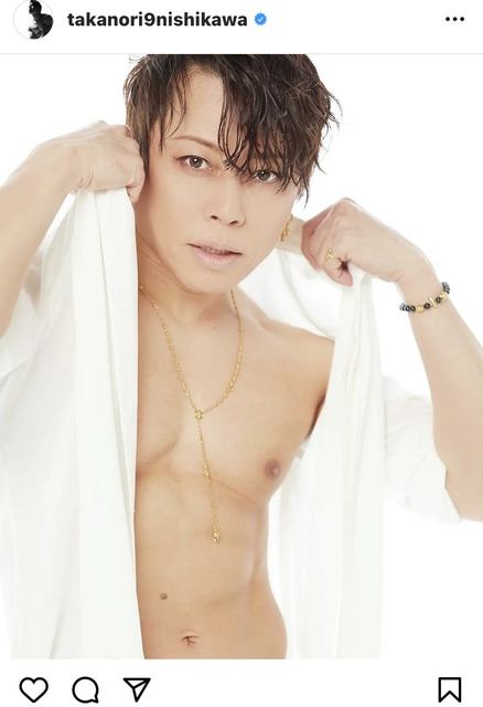 西川貴教 筋肉美あらわなポートレートに う 美しい 世界一かっこいい と反響 モデルプレス