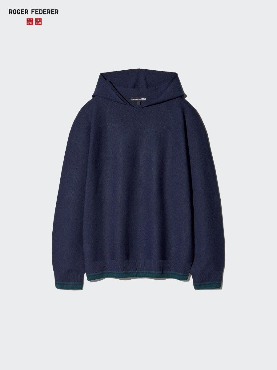 ウォッシャブル3Dニットプルパーカ 2026ユニクロ春大人女性おすすめコラボウォッシャブル3Dニットプルパーカ