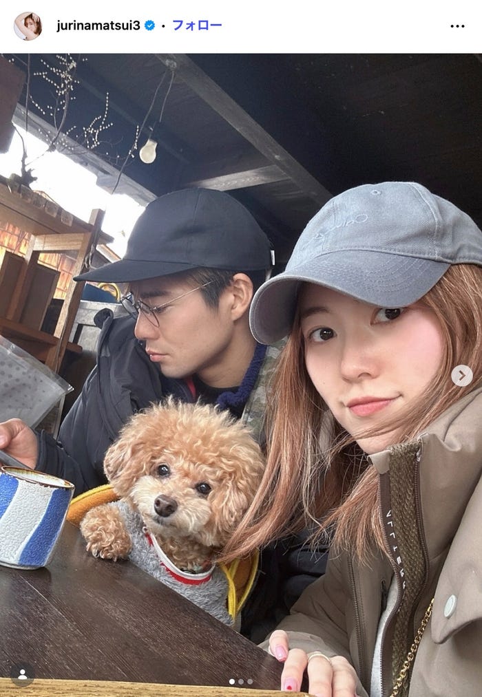 松井珠理奈Instagramより