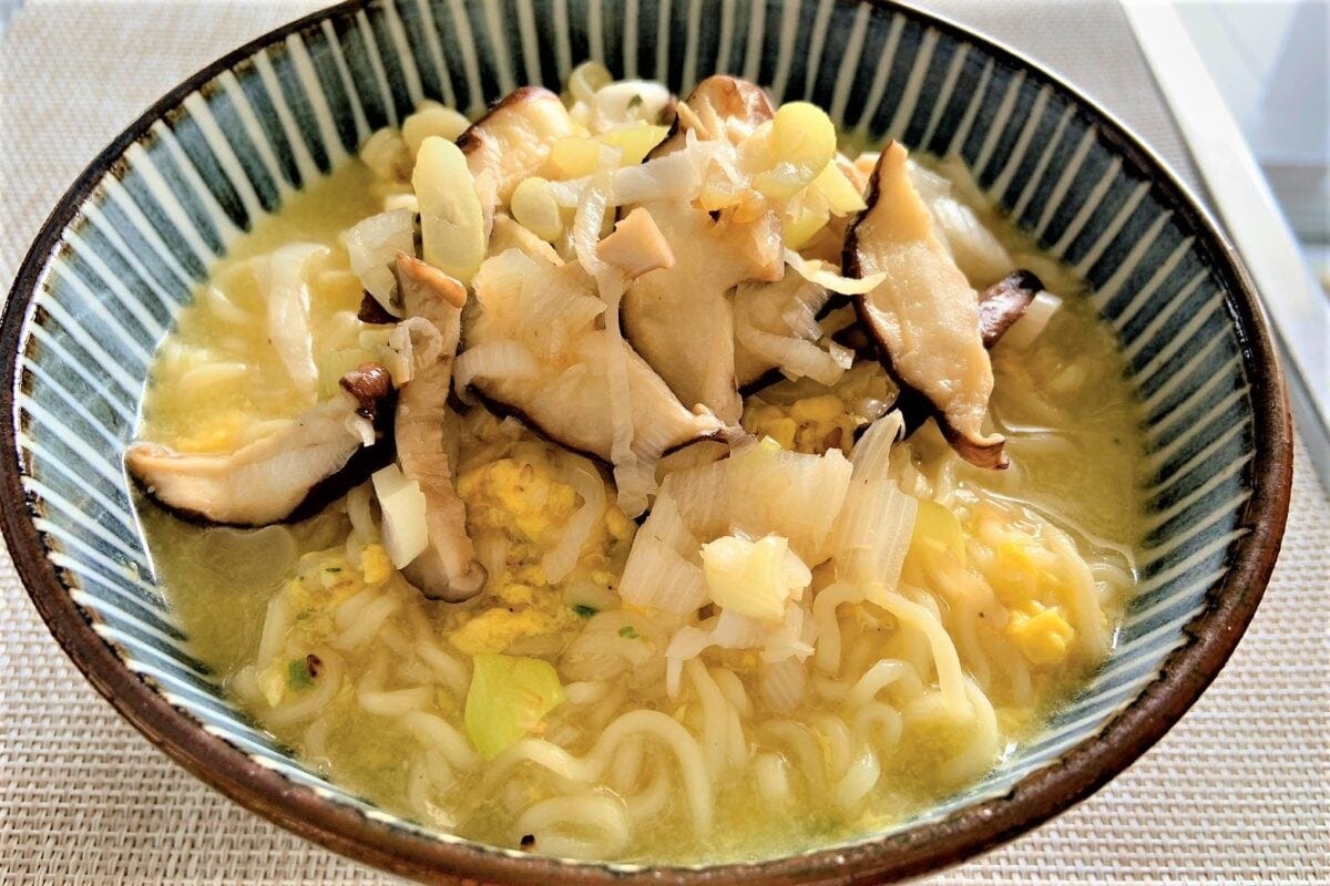 貧乏塩ラーメン