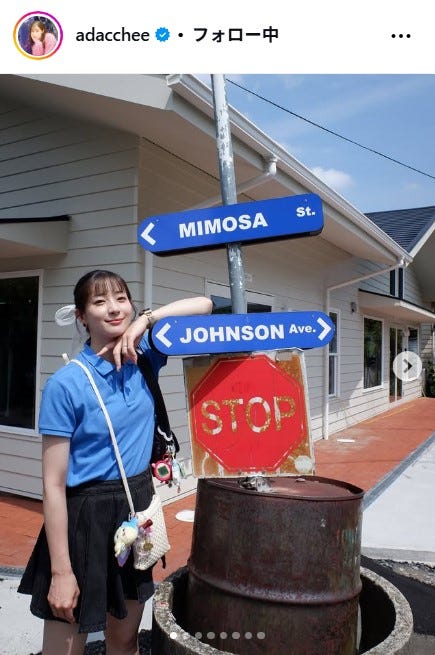 足立梨花Instagramより