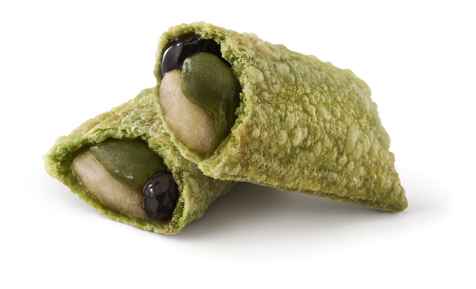 【マクドナルド新作メニュー】「抹茶黒蜜わらびもちパイ」史上初の抹茶味＆3層の重なり楽しむホットパイ