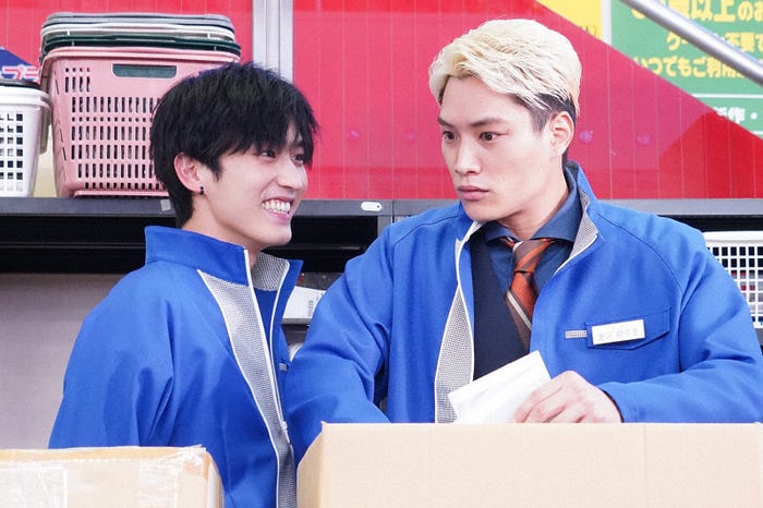 杉野遥亮、鈴木伸之 「恋です!~ヤンキー君と白杖ガール~」第4話より(C)日本テレビ