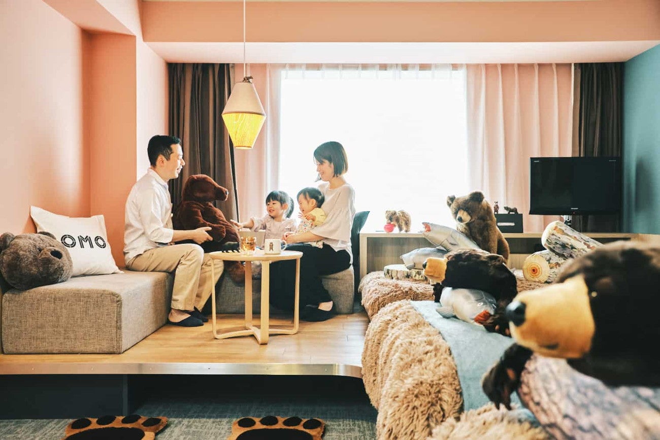 えぞひぐまルーム／画像提供：星野リゾート