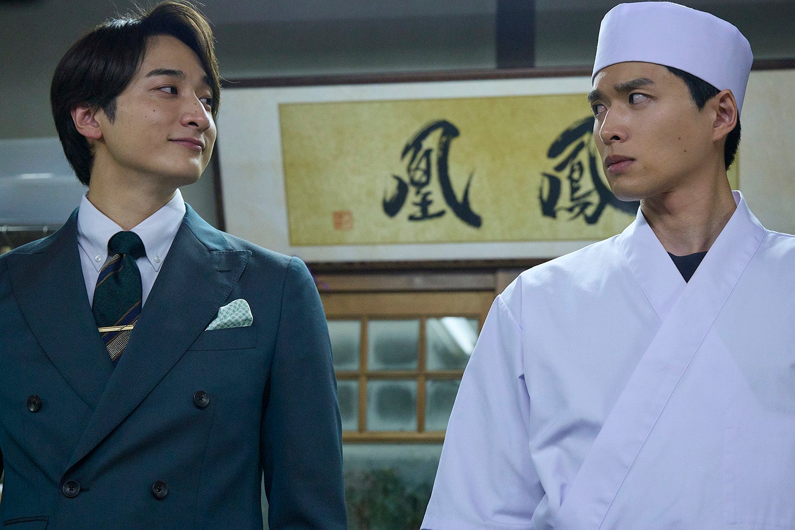 小関裕太、白洲迅「相続探偵」第4話（C）日本テレビ