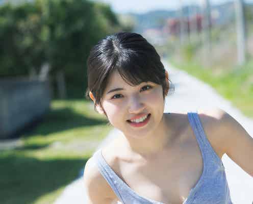 AKB48村山彩希、美デコルテ眩しい初ソログラビア