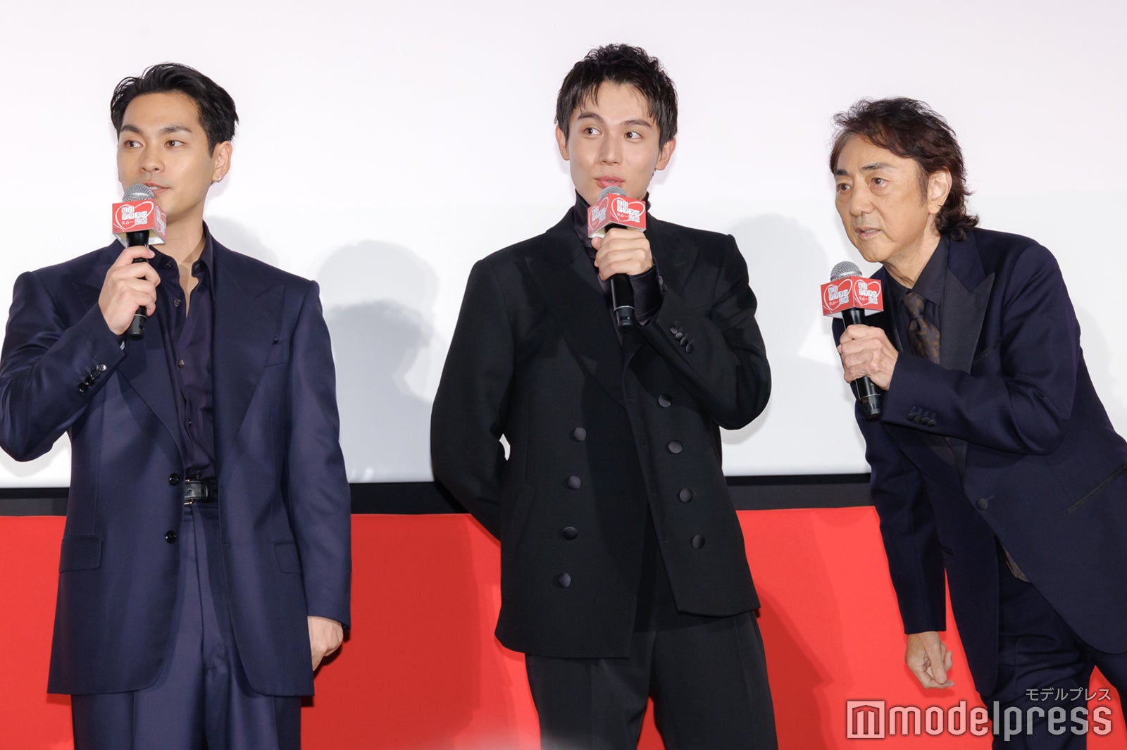 柳楽優弥、中川大志、市村正親（C）モデルプレス