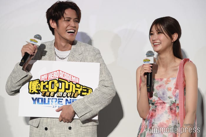 生見愛瑠(右)からの暴露にタジタジな宮野真守(左)(C)モデルプレス