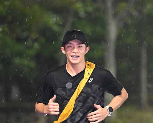 リレー第1走者のKing & Prince岸優太、平野紫耀が「君はシンデレラボーイ」と応援 岸パートのアドリブにファン涙<24時間テレビ44>