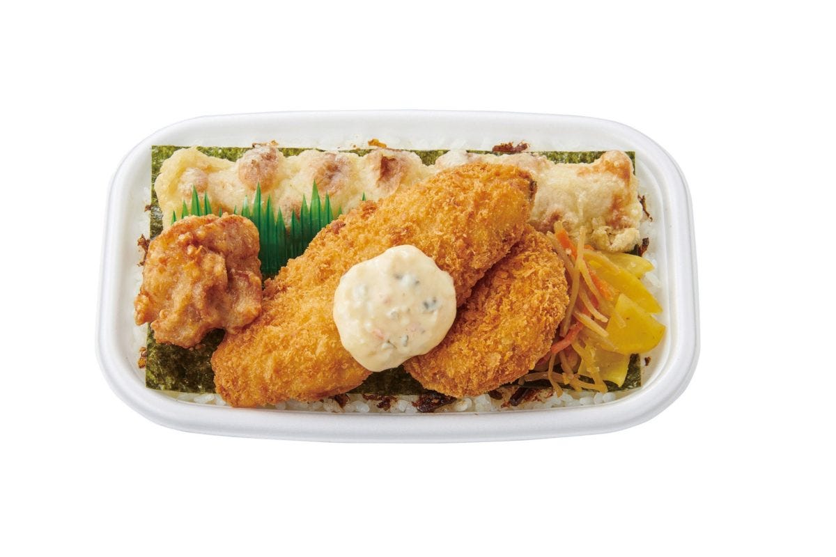 ほっともっと（全部のせのり弁当）