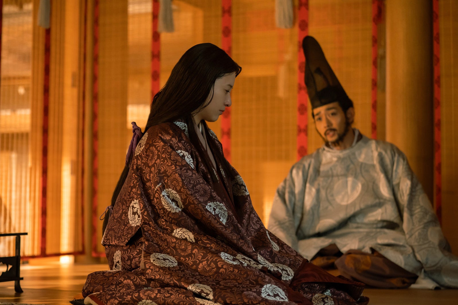 吉高由里子、竜星涼「光る君へ」第47話（C）NHK