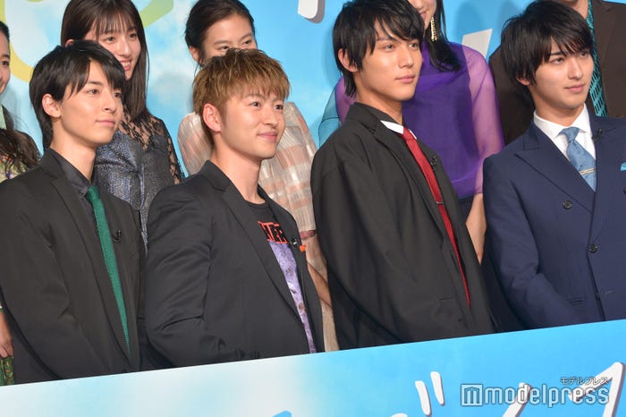 高杉真宙、佐野玲於、中川大志、横浜流星(C)モデルプレス