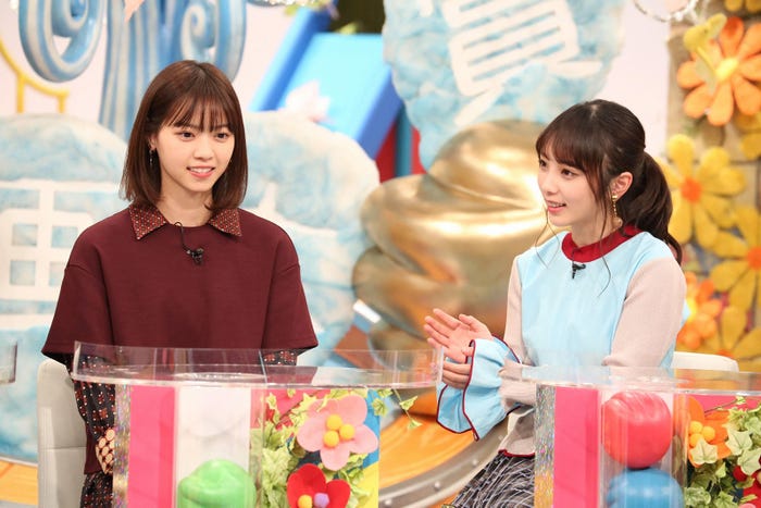 西野七瀬、与田祐希(C)フジテレビ