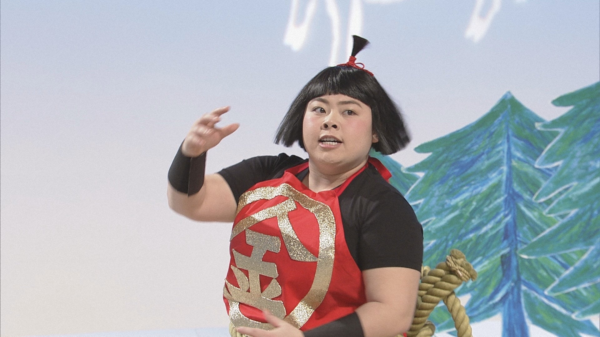 渡辺直美×きんたろう（C）NHK