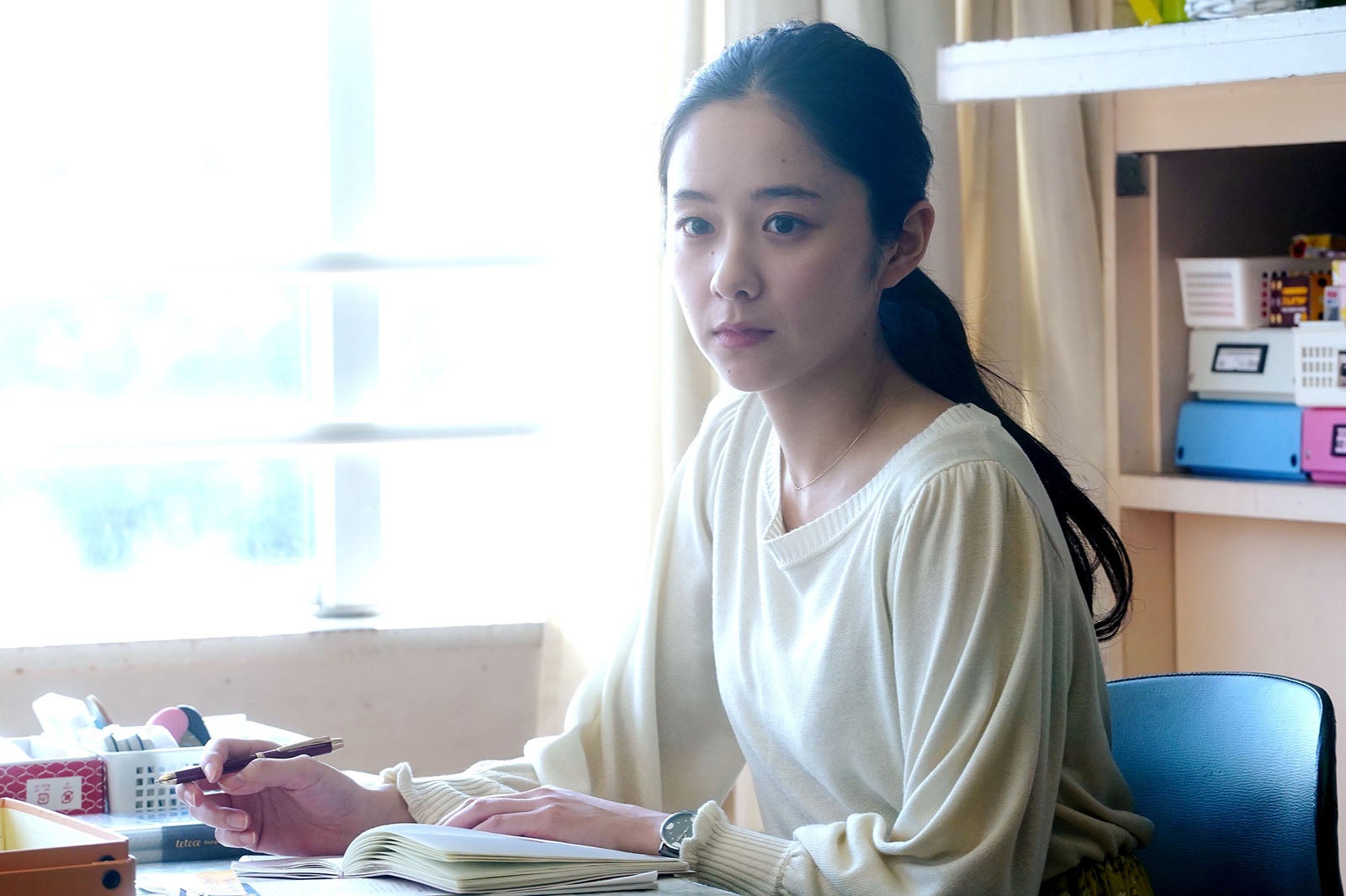 堀田真由／「ラジエーションハウスⅡ～放射線科の診断レポート～」第3話より（C）フジテレビ