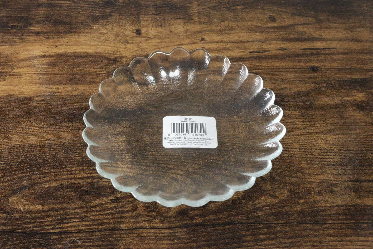 ダイソー　波皿　商品情報