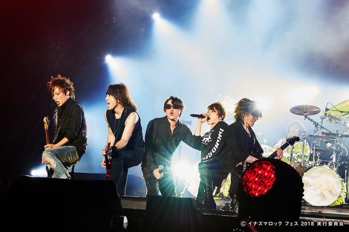 LUNA SEA&西川貴教 (C)イナズマロック フェス 2018 実行委員会
