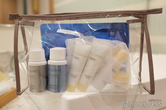 「ミキモト」アメニティは化粧落とし・化粧水・保湿クリーム・フェイスパック付き(C)ビューティーガール