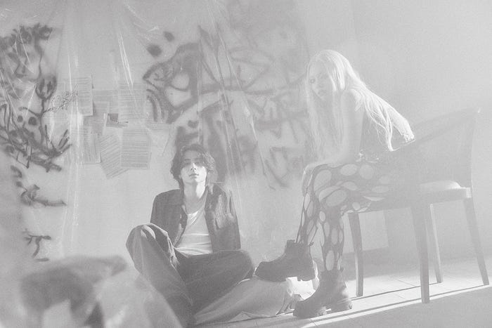 ちゃんみな×HIROTO (INI) キービジュアル(提供写真)